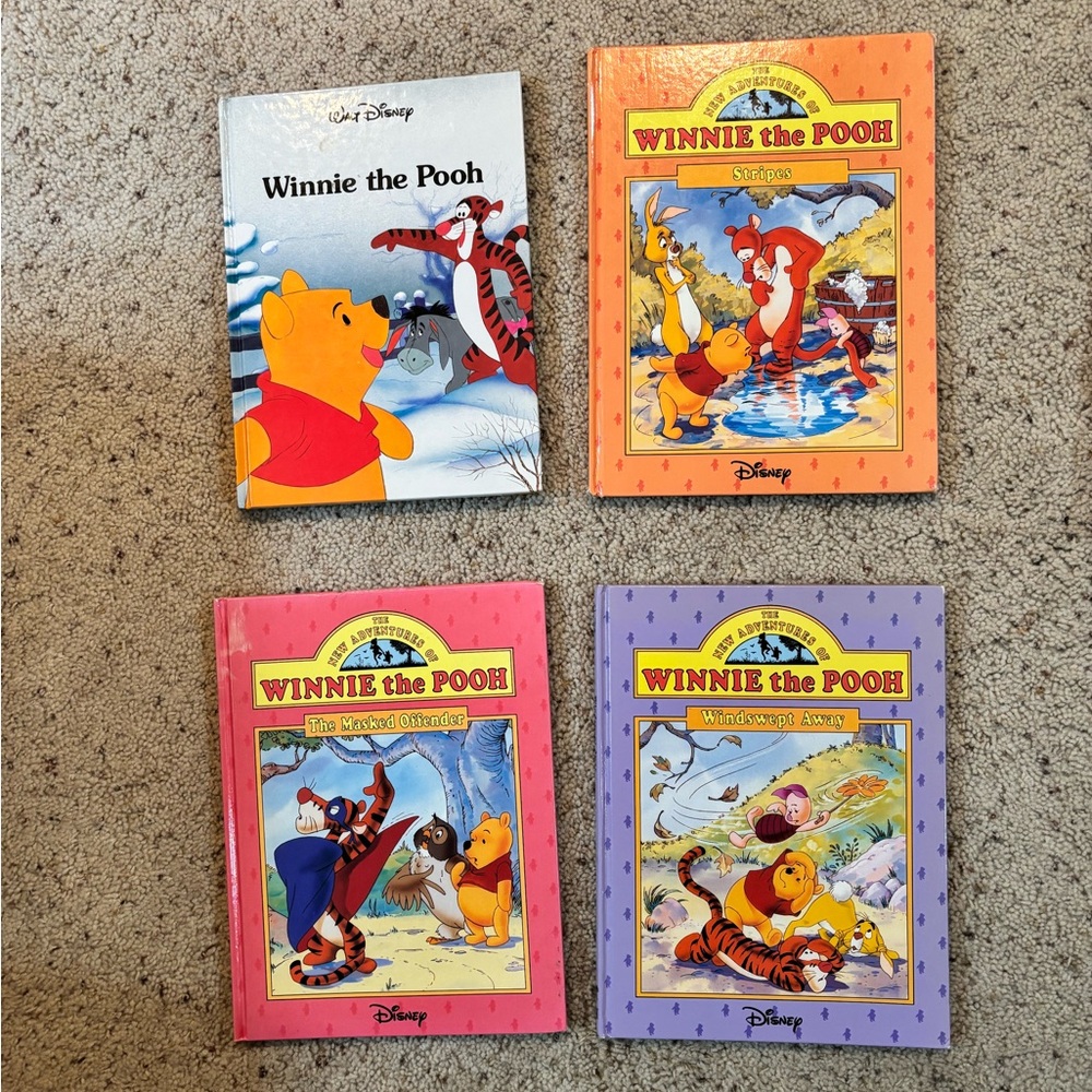 Disney's New Adventures of Winnie the Pooh Books-3 Disney Winnie the Pooh-1
